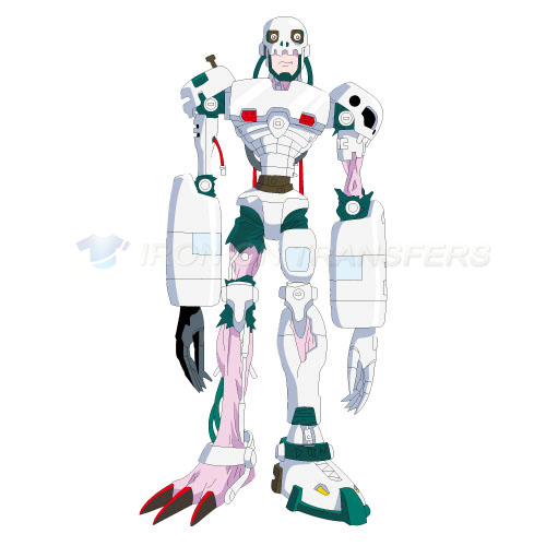 Digital Monsters Iron-on Stickers (Heat Transfers)NO.3524